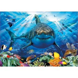 Puzzle 500 piezas gran tiburón blanco Puzzle 500 piezas gran tiburón blanco
