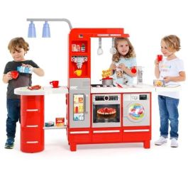 Molto Cocina electrónica gourmet con grifo, luces y sonidos 113x150x36 cm de Plástico para +3 años, pilas incluidas