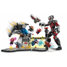 LEGO Marvel 76314 La Batalla del Capitán América: Civil War Juguete para niño de 10 años