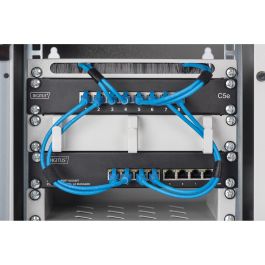 Digitus Switch Gigabit Managed L2+ de 8 puertos 10/100/1000 Mbps Negro para rack y pared