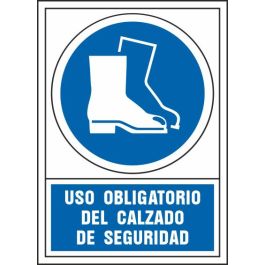 Pictograma Syssa Señal De Obligacion Uso Obligatorio Del Calzado De Seguridad En Pvc 245x345 mm Precio: 3.78999951. SKU: B1CASZ9FEW