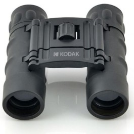 Kodak BCS400 Prismáticos Zoom 10X 25mm Negros para Adultos – Ideal Observación Aves y Senderismo