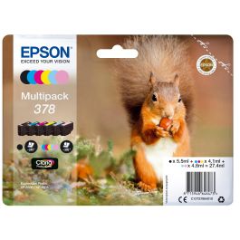 EPSON Multipack 6-colours 378 Claria Photo HD Ink ARDILLA Precio: 77.50000027. SKU: S7134301