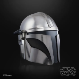 Hasbro Star Wars The Mandalorian Casco Electrónico Black Series Réplica 1:1 Ajustable LED