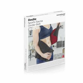 Pack Aro de Fitness Desmontable Recubierto de Espuma y Faja Deportiva Adelgazante con Efecto Sauna InnovaGoods