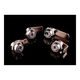 Ifam Cerradura 111 f Níquel Lengüeta Recta 45mm Acero Niquelado con 2 Llaves