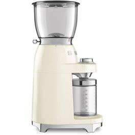 Smeg CGF11CREU Molinillo de Café Eléctrico 50's Style, Color Crema