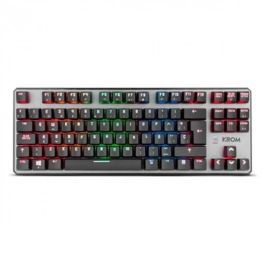 Krom Teclado Mecánico Gaming TKL USB Negro con Iluminación RGB Precio: 52.5000003. SKU: S0212160
