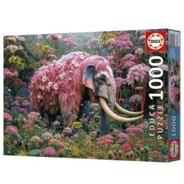 Educa Puzzle 1000 piezas Elefante Floral para adultos y niños a partir de 10 años