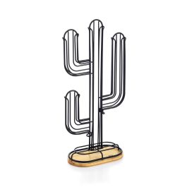 Quttin Soporte para 32 Cápsulas de Café Cactus - Organizador de Café 41.5 cm Alto (12 Unidades)