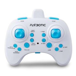 Bizak Dron Acrobático Neon con Transmisión 2.4GHz, 3 Canales, Luces LED Azul y Verde, Edad Recomendada +3 Años