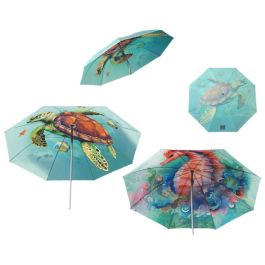 Sombrilla de playa Ø 220 cm SPF50+ Marino