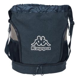 Mochila Saco Infantil Kappa Dark navy Gris Azul marino 35 x 40 x 1 cm Mochila Saco Infantil Kappa Dark navy Gris Azul marino 35 x 40 x 1 cm