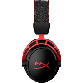 HyperX Cloud Alpha Wireless Gaming Headset - Virtual 7.1-Surround/DTS Headphone:X 2.0/Spatial Audio - Over-Ear Negro/Rojo