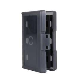 Konix Estuche Protector y de Transporte para Nintendo Switch 2 - A Prueba de Golpes - 24 Compartimentos de Almacenamiento - Negro