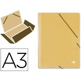 Carpeta Liderpapel Gomas A3 3 Solapas Carton Prespan Amarilla Precio: 7.49999987. SKU: B1F7AMQE2P