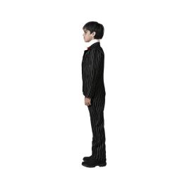Disfraz Traje Fantasma Negro a Rayas Corbata Roja para Niño 7-9 Años - Halloween, Incluye Chaqueta, Pantalón, Camisa, Corbata Disfraz Traje Fantasma Negro a Rayas Corbata Roja para Niño 7-9 Años - Halloween, Incluye Chaqueta, Pantalón, Camisa, Corbata