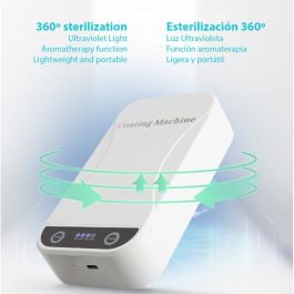 DAM DMAC0036 Caja Esterilizadora Portátil con Luz Ultravioleta y Aromaterapia