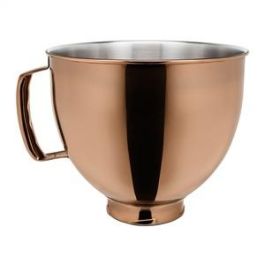 KitchenAid Bol 4,8 Litros Acero Inoxidable Cobre Radiante para Batidora Amasadora