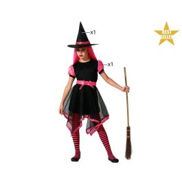 Disfraz Bruja Niña Infantil Rosa Con Sombrero 3-4 Años Precio: 11.58999952. SKU: B16A55PLEG