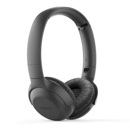 Philips TAUH202BK/00 Auriculares Inalámbricos Bluetooth con Micrófono y Cancelación Eco, 15h Batería, Plegables, Altavoces 32mm, Negros