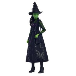 Mattel Hxt62 Muñeca de Moda Elphaba Thropp inspirada en Wicked con vestido, mangas de encaje, botas y sombrero Mattel Hxt62 Muñeca de Moda Elphaba Thropp inspirada en Wicked con vestido, mangas de encaje, botas y sombrero