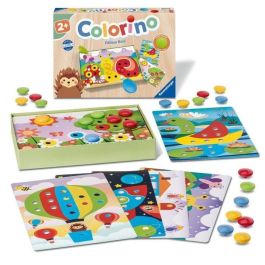 Ravensburger AAAPP10920 - Colorino Juego Educativo con Peones de Madera - Desarrolla la Creatividad a partir de 2 años