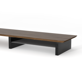 Phoenix technologies Harmony Estante Elevador De Monitor de Madera Laminada, para 2 Monitores o 34" Ultra Panorámico