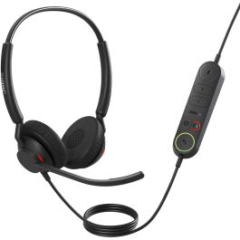 Jabra Engage 40 Auriculares con cable estéreo USB-C UC para Oficina/Centro de llamadas con link en línea