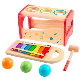 Banco De Madera Y Xilófono Hxt88 Fisher Price