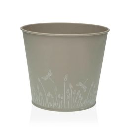 Maceta Versa Zink Gris Metal (16 cm) Precio: 7.49999987. SKU: S3410531