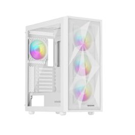 Genesis Diaxid 605 Caja Ordenador Gaming Midi Tower ATX con 4 Ventiladores ARGB, USB-C y Panel Lateral de Cristal Templado Precio: 106.50000009. SKU: B1KHB9RY2G