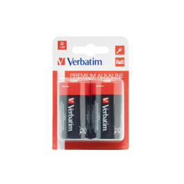 Verbatim Pilas Alcalinas D - Lr20 - Pack 2 Unidades