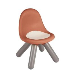 Smoby S.Life Silla de Plástico Color Terracota - Totalmente Montada, Lista para Usar