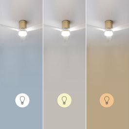 Ventilador de Techo con Luz Cecotec EnergySilence Aero 5600 18 W Blanco Dorado 1000 Lm