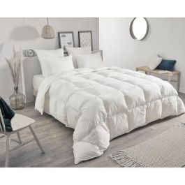 TOISON D'OR - Cálido edredón Daisy (300g/m²) - 240x260cm - Plumas y plumón - 2 personas - Blanco