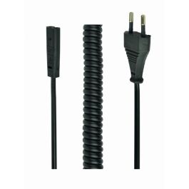 GEMBIRD Cable de Alimentación Espiral, 8 Hilos, 1.8 Metros, Negro Precio: 2.50000036. SKU: B1BJ58SRM5