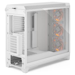 Fractal Design Meshify 3 XL White RGB TG Light Tint Caja de PC Midi con Ventana de Vidrio Templado y Panel Frontal de Malla