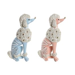 Figura Scandi DKD Home Decor Rosa Azul 10 x 30.5 x 18 cm (2 Unidades) Precio: 37.50000056. SKU: S3043306