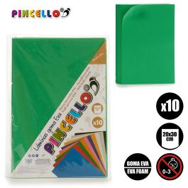 Juego 10 Laminas Goma Eva Oliva 20X30Cm Pincello (24 Unidades) Juego 10 Laminas Goma Eva Oliva 20X30Cm Pincello (24 Unidades)