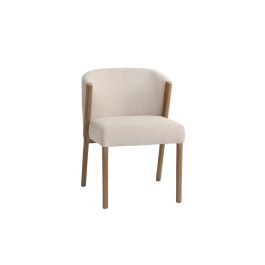 DKD Home Decor 2c24 Silla Urban Tapizada Blanco Madera Fresno y Poliéster Decapé 74x55x59 cm Precio: 173.5000003. SKU: B1HGQ9XDFF
