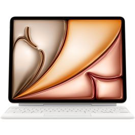Apple Magic Keyboard para iPad Air 13" (M3) iPad Air 13" (M2) QWERTZ Alemán con Trackpad Color Blanco