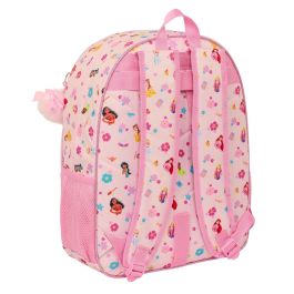 Safta Mochila Infantil Escolar Adaptable Carro Princesas Disney Summer Adventures 33x42x14cm para Niños hasta 3 Años
