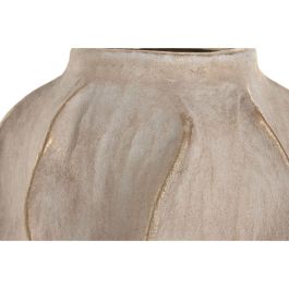 DKD Home Decor Jarrón Romántico Beige Gres 25 x 50 x 25 cm