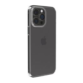 dbramante1928 Greenland Funda Protectora Transparente para iPhone 15 Pro, Fabricada con Plástico Reciclado y Compatible con Carga Inalámbrica