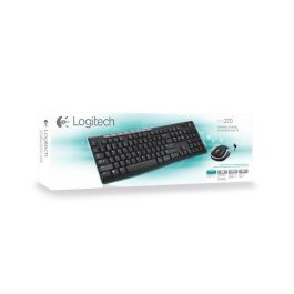 Teclado y Ratón Inalámbrico Logitech MK270 Azerty Francés