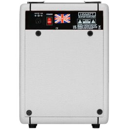Hiwatt Amplificador Guitarra Combo London 12W con Bluetooth, Altavoz 6.5", Blanco, EQ 2 Bandas, Entrada Aux y Auriculares