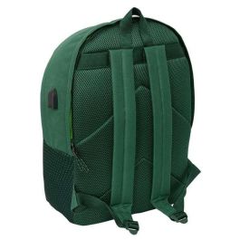 Mochila Safta Doble Para Portatil 15,6-' + Usb Resistente Agua Real Betis Balompie 440x310x180 mm Mochila Safta Doble Para Portatil 15,6-' + Usb Resistente Agua Real Betis Balompie 440x310x180 mm