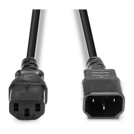 Lindy Cable de Extensión IEC C14 a C13, 1m, Negro