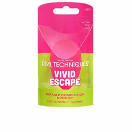 Real Techniques Esponja de Maquillaje Miracle Complexion, Acabado Suave y Uniforme, Vegana 1 u Edición Limitada Vivid Escape Precio: 8.49999953. SKU: B1GQSFZ87M